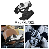 Maxbell Motorcycle Gloves Touchscreen Mittens Riding Gloves for Running Driving M