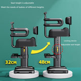 Maxbell Scooter Child Seat Height Adjustable Portable Outdoor Activities Front Mount Style F