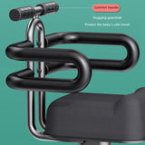 Maxbell Scooter Child Seat Height Adjustable Portable Outdoor Activities Front Mount Style F