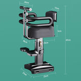 Maxbell Scooter Child Seat Height Adjustable Portable Outdoor Activities Front Mount Style F