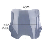 Maxbell Motorcycle Windshield Mounting Kit with Bracket for Honda Cross Cub 110 30cmx40cmx30cm