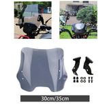 Maxbell Motorcycle Windshield Mounting Kit with Bracket for Honda Cross Cub 110 30cmx40cmx30cm