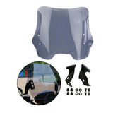 Maxbell Motorcycle Windshield Mounting Kit with Bracket for Honda Cross Cub 110 30cmx40cmx30cm