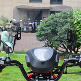 Maxbell Motorcycle Windshield Mounting Kit with Bracket for Honda Cross Cub 110 30cmx40cmx30cm