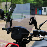 Maxbell Motorcycle Windshield Mounting Kit with Bracket for Honda Cross Cub 110 35cmx40cmx35cm