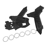 Maxbell Protective Cover Panel Premium Motorcycle Frame Guard for Honda Crf300L Black