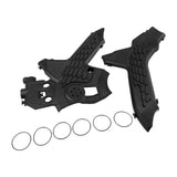 Maxbell Protective Cover Panel Premium Motorcycle Frame Guard for Honda Crf300L Black