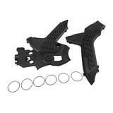 Maxbell Protective Cover Panel Premium Motorcycle Frame Guard for Honda Crf300L Black
