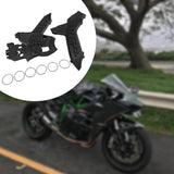 Maxbell Protective Cover Panel Premium Motorcycle Frame Guard for Honda Crf300L Black