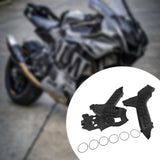 Maxbell Protective Cover Panel Premium Motorcycle Frame Guard for Honda Crf300L Black
