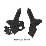Maxbell Protective Cover Panel Premium Motorcycle Frame Guard for Honda Crf300L Black