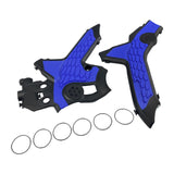 Maxbell Protective Cover Panel Premium Motorcycle Frame Guard for Honda Crf300L Blue