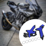 Maxbell Protective Cover Panel Premium Motorcycle Frame Guard for Honda Crf300L Blue