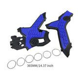 Maxbell Protective Cover Panel Premium Motorcycle Frame Guard for Honda Crf300L Blue
