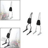 Maxbell Motorcycle Rear Seat Backrest Sturdy Multiuse for Motorbike Attachments A