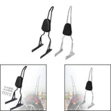 Maxbell Motorcycle Rear Seat Backrest Sturdy Multiuse for Motorbike Attachments A
