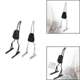 Maxbell Motorcycle Rear Seat Backrest Sturdy Multiuse for Motorbike Attachments A