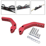 Maxbell Motocross Handguard Support Easily Install Spare Part Handguard Mount Holder 22mm Red