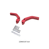 Maxbell Motocross Handguard Support Easily Install Spare Part Handguard Mount Holder 22mm Red