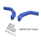 Maxbell Motocross Handguard Support Easily Install Spare Part Handguard Mount Holder 22mm Blue