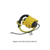 Maxbell Ignition Coil Sturdy Yellow Professional Easy to Install Direct Replace 50kv