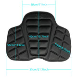 Maxbell Generic Motorcycle Seat Cushion Comfortable 3D for Long Distance Riding