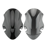 Maxbell Motorcycle Windshield Replacement Wind Deflector for Cfmoto 22-23 450SR Gray