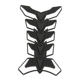 Maxbell Generic Motorcycle Gas Tank Protector Pad Universal Motorcycle Tank Sticker white
