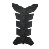 Maxbell Generic Motorcycle Gas Tank Protector Pad Universal Motorcycle Tank Sticker black