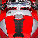 Maxbell Generic Motorcycle Gas Tank Protector Pad Universal Motorcycle Tank Sticker black