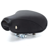 Maxbell Vintage Bike Saddle Waterproof Retro Rivet Spring Cushion for Men Women Brown