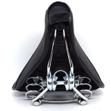 Maxbell Vintage Bike Saddle Waterproof Retro Rivet Spring Cushion for Men Women Brown