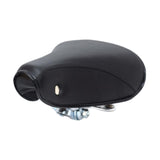 Maxbell Vintage Bike Saddle Waterproof Retro Rivet Spring Cushion for Men Women Black