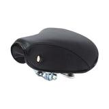 Maxbell Vintage Bike Saddle Waterproof Retro Rivet Spring Cushion for Men Women Black