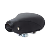 Maxbell Vintage Bike Saddle Waterproof Retro Rivet Spring Cushion for Men Women Black