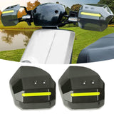 Maxbell 2 Pieces Motorcycle Handguards Hand Guards Easy Installation Protective Gear