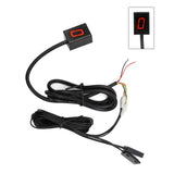 Maxbell Generic Motorcycle Digital Gear Indicator High Performance LED Display Red text display