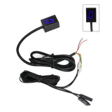 Maxbell Generic Motorcycle Digital Gear Indicator High Performance LED Display Blue text display