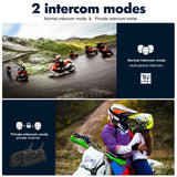 Maxbell Generic Motorcycle Intercom Accessories for Dirt Bike Skiing Snowmobile 2 Intercoms