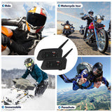 Maxbell Generic Motorcycle Intercom Accessories for Dirt Bike Skiing Snowmobile 2 Intercoms