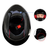 Maxbell Motorcycle Helmet Full Face Unisex Cap Comfortable Breathable Bike Helmet S