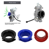 Maxbell Carburetor Air Filter Cup 1130-808-7000 Professional for 37mm 39mm 41mm Black