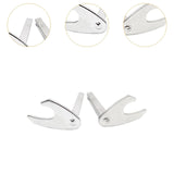 Maxbell 2 Pieces Motorcycle Stand Hooks Metal Heavy Duty Motorbike Accessory U Hooks