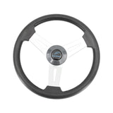Maxbell Generic Boat Steering Wheel 3 Spoke for Sea Vessels Pontoons Speedboats