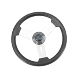 Maxbell Generic Boat Steering Wheel 3 Spoke for Sea Vessels Pontoons Speedboats