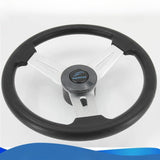 Maxbell Generic Boat Steering Wheel 3 Spoke for Sea Vessels Pontoons Speedboats