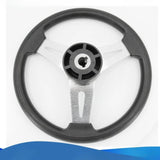 Maxbell Generic Boat Steering Wheel 3 Spoke for Sea Vessels Pontoons Speedboats