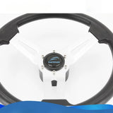 Maxbell 3 Spoke Boat Steering Wheel for Sea Vessels Yacht Ships