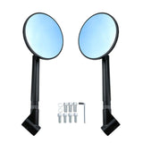Maxbell 2x Motorcycle Bar End Mirrors Modified Blue Lens Rearview Mirror for NS125LA