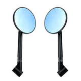 Maxbell 2x Motorcycle Bar End Mirrors Modified Blue Lens Rearview Mirror for NS125LA